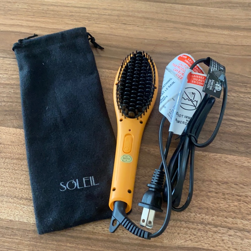 Soleil mini heat brush